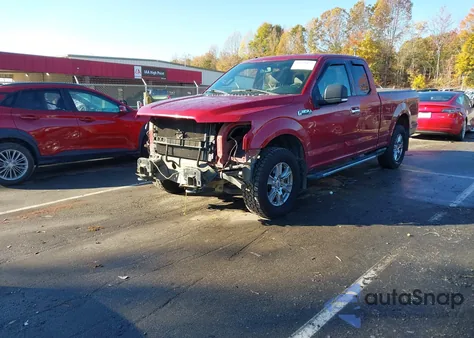 2017 Ford F-150 Xlt из США, поврежденный, VIN 1FTFX1EF8HFA07201